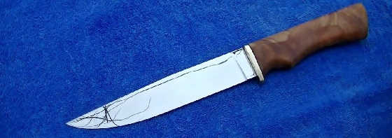 Нож из полотна от фуганка