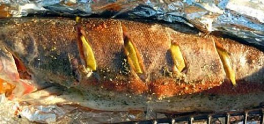 2 рецепта шашлыка из рыбы-форель на мангале