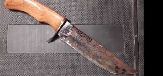 Реставрация старого ножа своими руками