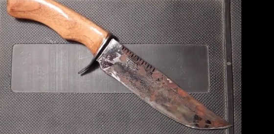 Реставрация старого ножа своими руками