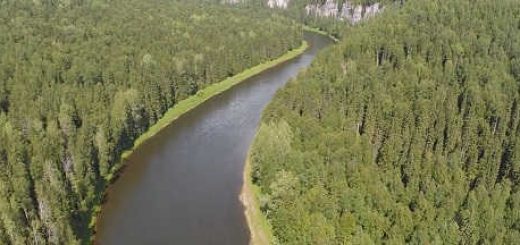 Река Березовая в Пермском крае