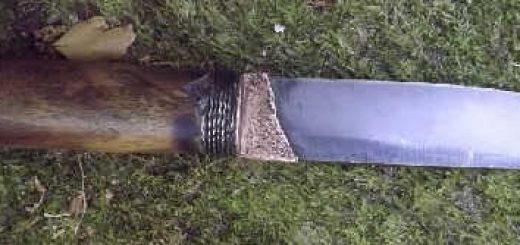 Добротный нож из простого напильника