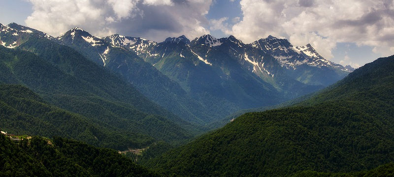 Кавказские горы