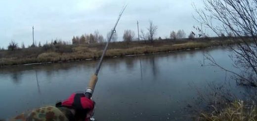 Рыбалка на спиннинг в первый лед