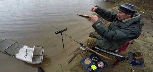 Рыбалка на Москва-реке перед сбросом летнего уровня
