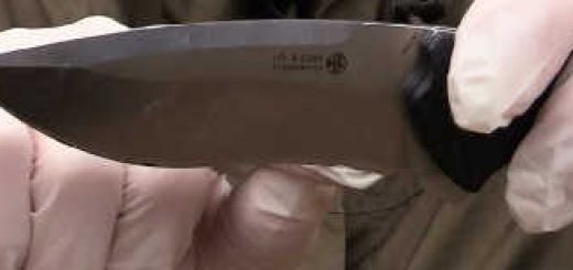 Свежевание зайца ножом RUIKE P852
