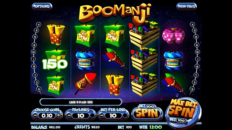 Игровой автомат Boomanji