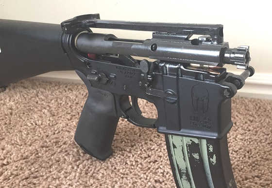 AR-15 со стволом от Вепря