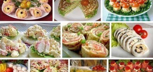 Простые и вкусные рецепты закусок