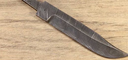 Обзор ножей от кузницы" Дамасский клинок"