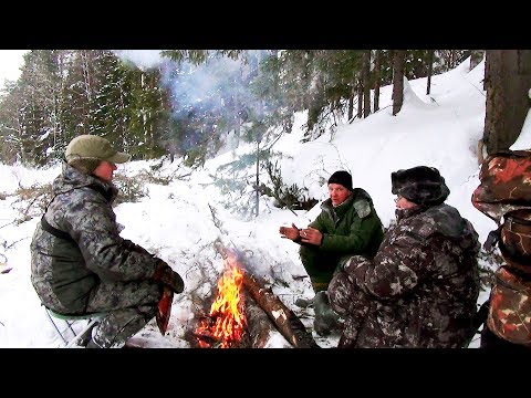 В ТАЙГУ С НОЧЕВКОЙ В -35!