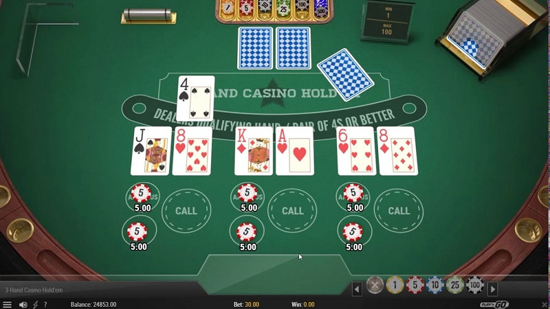 Игровой автомат Casino Hold’em