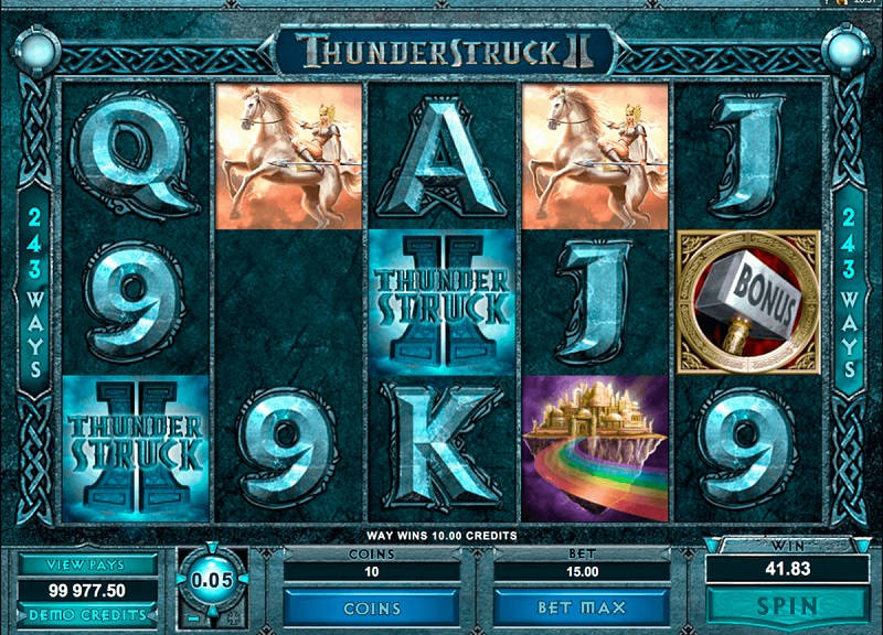 Слот Thunderstruck 2