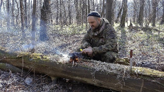 Огонь от зажигалки без газа