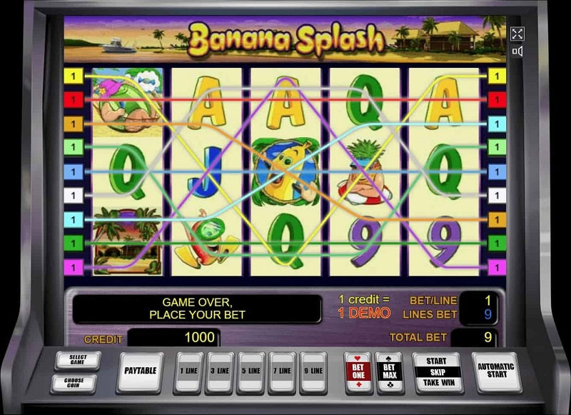 banana splash игровой автомат banana splash игровой автомат