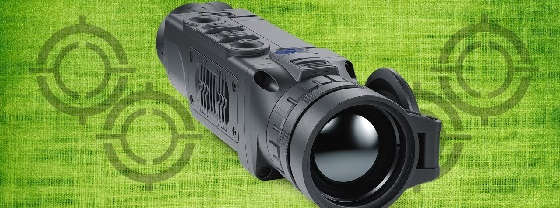 Тепловизор Pulsar Helion2 XP50 в диком лесу