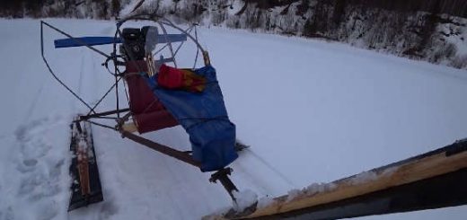 АЭРОСАНИ ПИЖМА ПО СЫРОМУ СНЕГУ