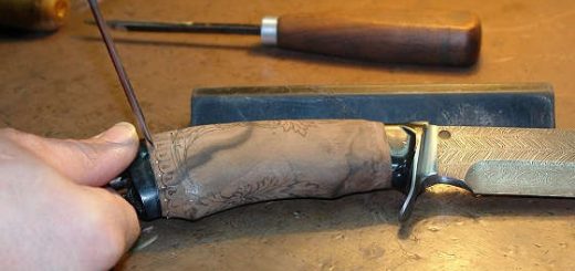 Изготовление рукоятки ножа
