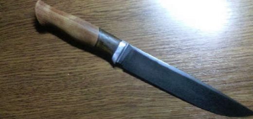 нож из старого напильника