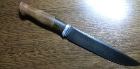нож из старого напильника