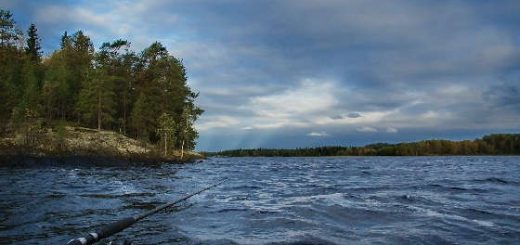 Рыбалка с лодки на спиннинг в Карелии