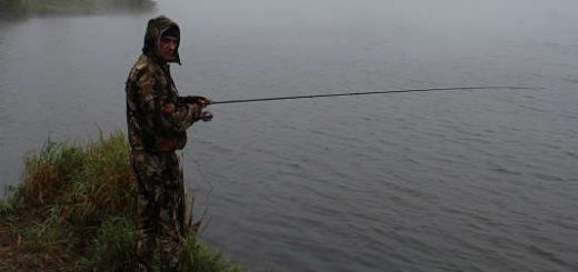 рыбалка на спиннинг в туман