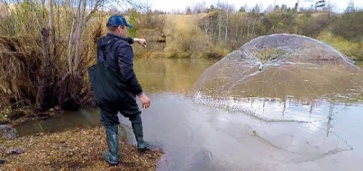 Рыбалка на Кастинговую Сеть