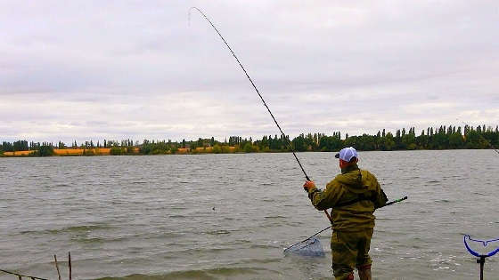 Рыбалка на САЛО на большой реке