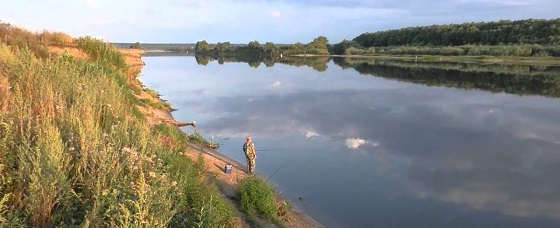 Рыбалка в Рязанской области на ОКЕ