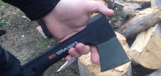 Тест туристического топорика Fiskars X5