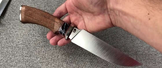 нож Боуи с рукоятью из кости нож Кайман