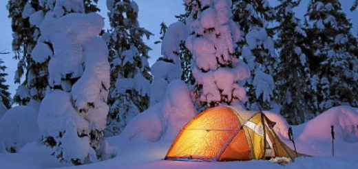 Как с комфортом ночевать в зимней палатке?