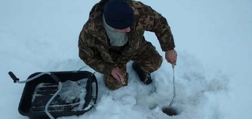 Зимняя рыбалка на Рыбинке
