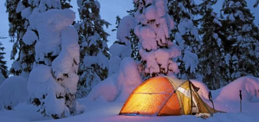 Отдых с палатками в НОЯБРЕ