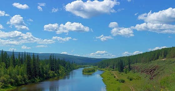 Верховье реки Лена