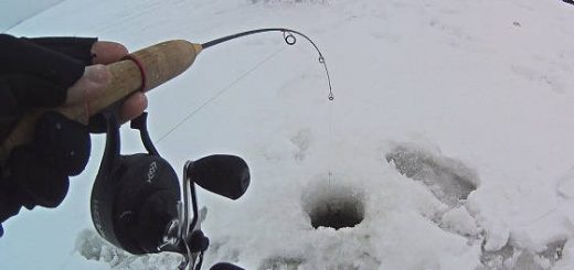 Зимняя рыбалка на Каме