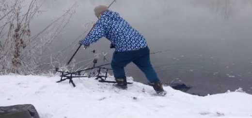 ЗИМНЯЯ РЫБАЛКА ФИДЕРОМ НА ТЕПЛОМ КАНАЛЕ