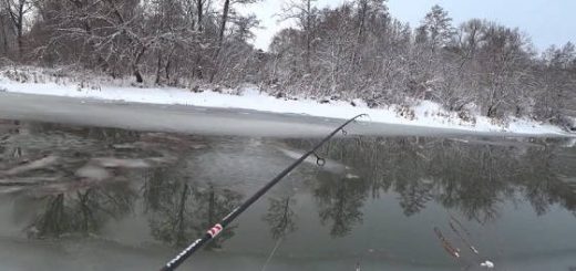 Рыбалка на спиннинг в январе