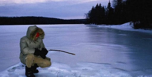 Зимняя рыбалка в одиночку