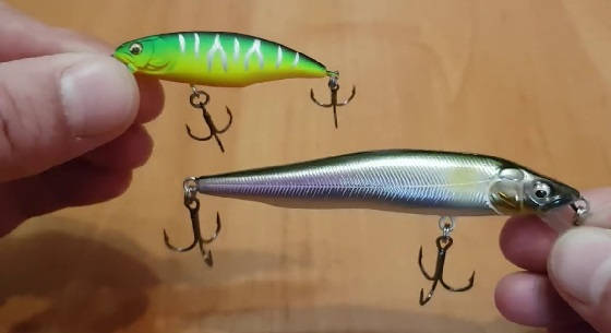 Копии Megabass Vision 95Q-Go и Great Hunting Minnow