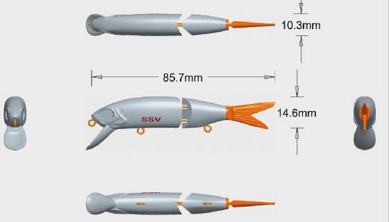 Воблер PLOTVA TWIN