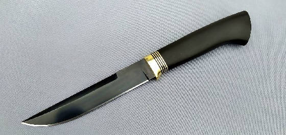Изготовление ножа с Чёрным лезвием