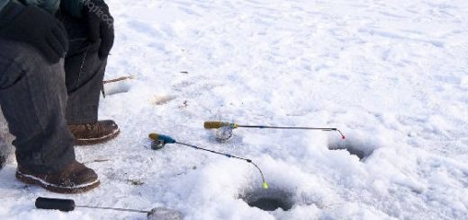 Зимняя рыбалка по плану