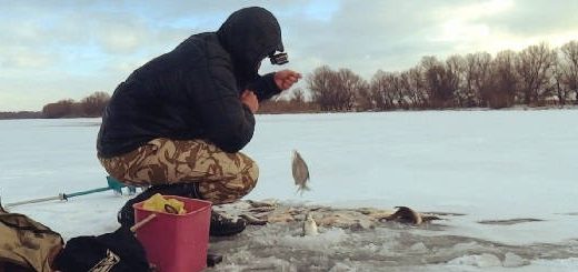 Зимняя рыбалка со сломанной пешней
