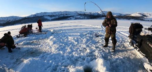 ЗИМНЯЯ МОРСКАЯ РЫБАЛКА