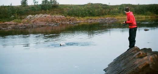 Рыбалка на труднодоступной реке