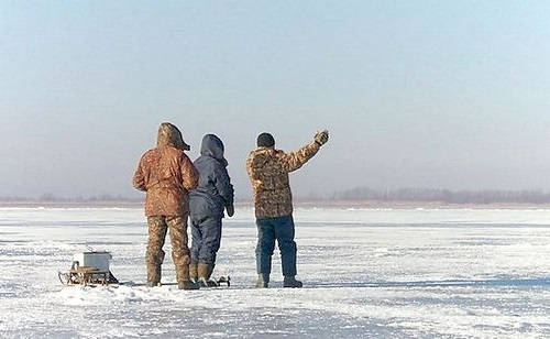 Рыбалка на Цимле зимой