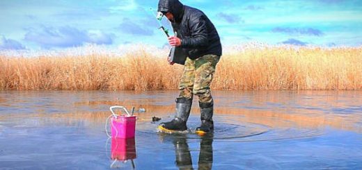 жерлицы на опасный последний лёд