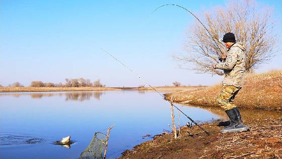 Весенняя Рыбалка по Открытой Воде