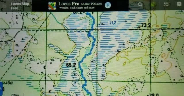 Приложение для навигации Locus Map